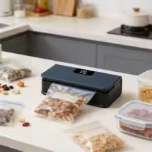 Magnetic Bag Sealing Machine 6 Level Portable Food Resealer Rechargeable Heat Sealer For Snack Chips Fridge Storage Gadget